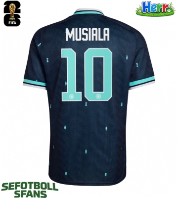 Tyskland Jamal Musiala #10 Bortatröja VM 2026 Kortärmad